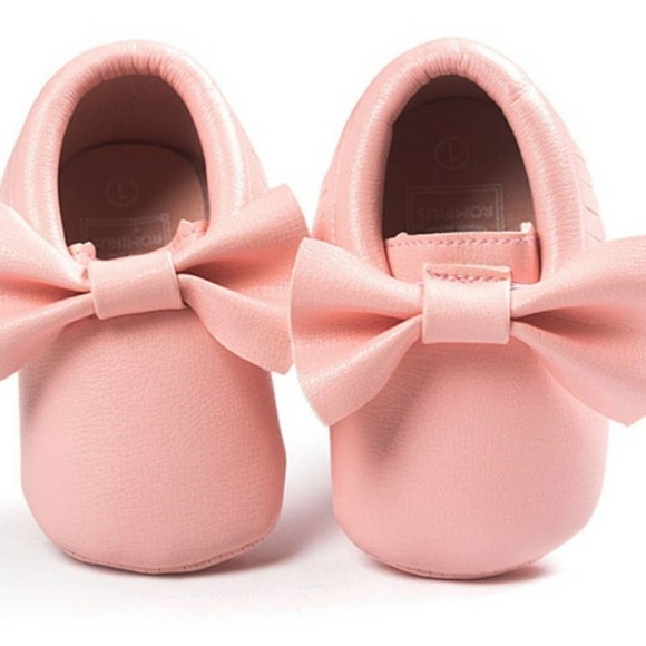 NEW! ROMIRUS Boho Baby Moccasin Shoes Moccasins. - Picture 2 of 8